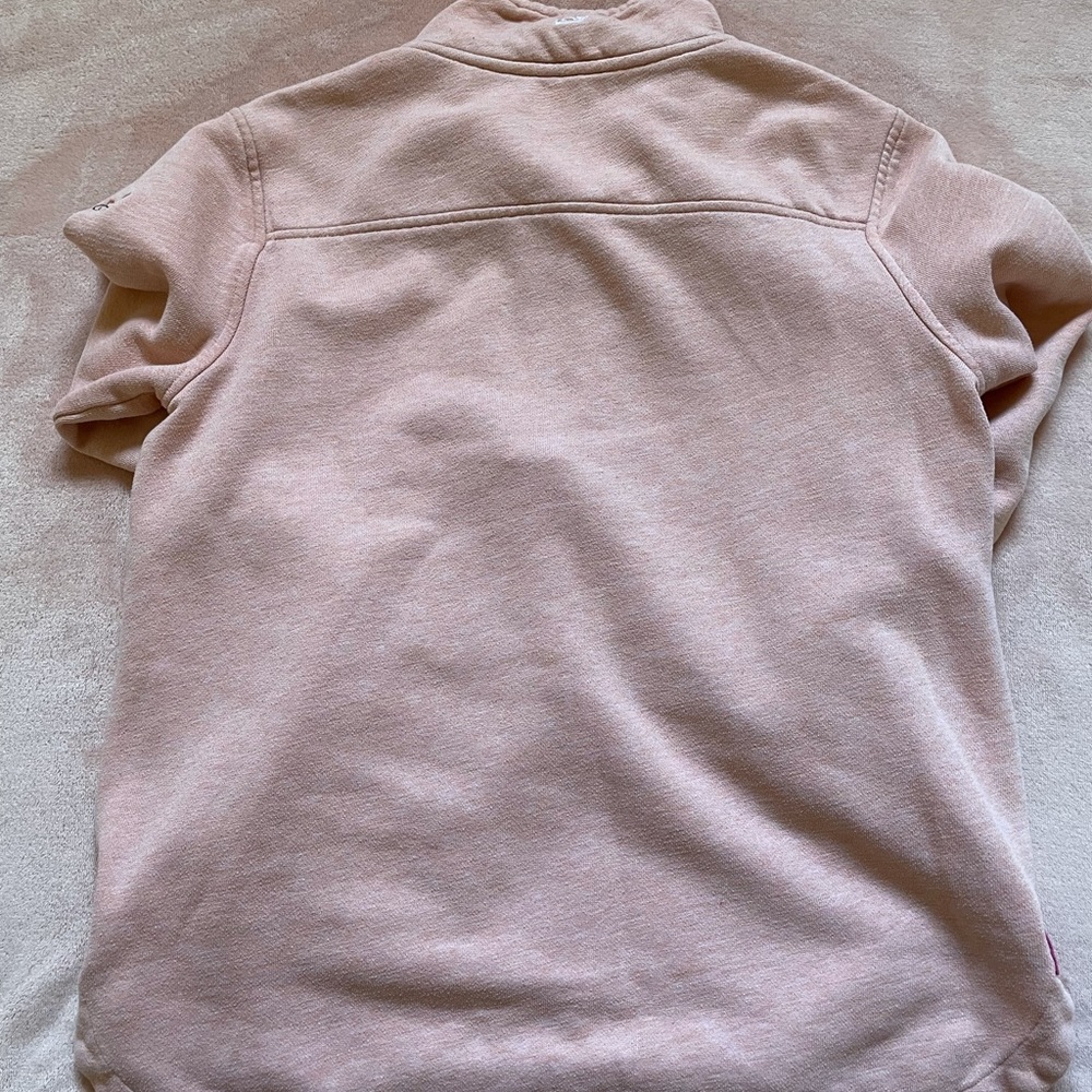 Vineyard Vines Pull Over Half Zip Light Pink Size… - image 8
